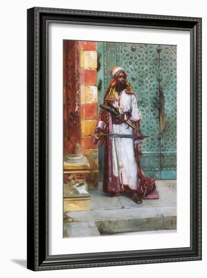 Standing Guard-Rudolph Ernst-Framed Art Print