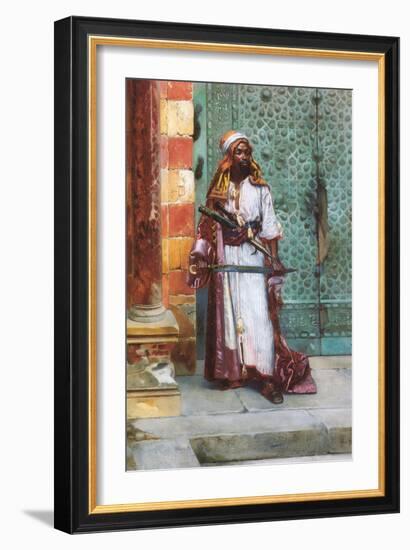 Standing Guard-Rudolph Ernst-Framed Art Print