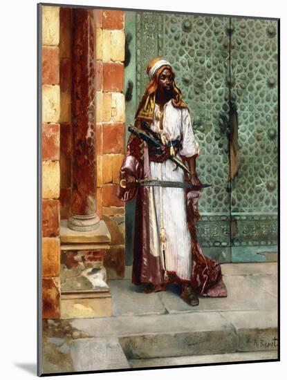 Standing Guard-Rudolphe Ernst-Mounted Giclee Print