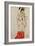 Standing Male Nude with Red Loincloth, 1914-Egon Schiele-Framed Giclee Print