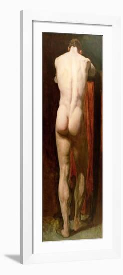 Standing Male Nude-William Etty-Framed Giclee Print