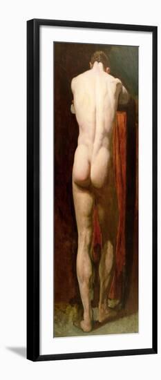 Standing Male Nude-William Etty-Framed Giclee Print