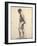 Standing Male Nude-Félix Vallotton-Framed Giclee Print