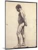 Standing Male Nude-Félix Vallotton-Mounted Giclee Print