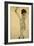 Standing Male Nude-Egon Schiele-Framed Giclee Print