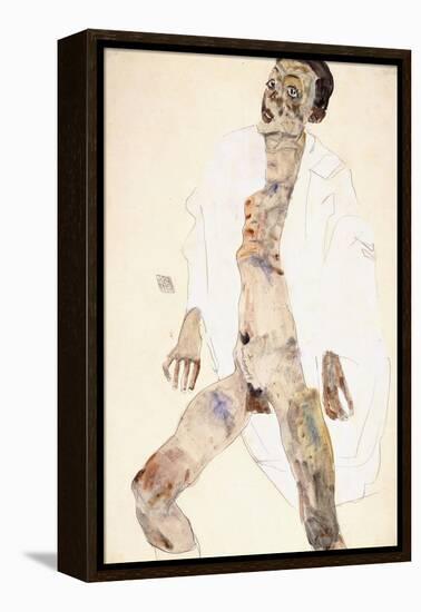 Standing Man-Egon Schiele-Framed Premier Image Canvas