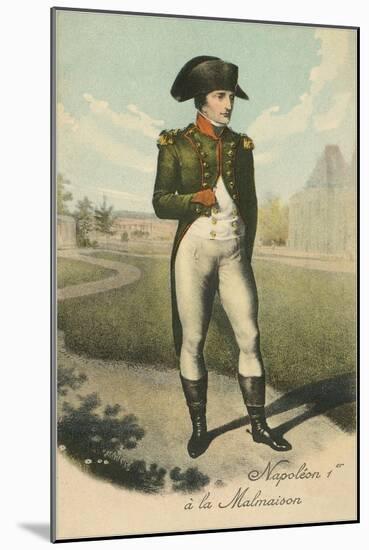 Standing Napoleon with Hand in Shirt-null-Mounted Art Print