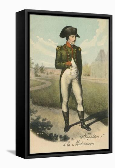 Standing Napoleon with Hand in Shirt-null-Framed Stretched Canvas