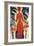 Standing Nude, 1913 (Oil on Board)-Amedeo Modigliani-Framed Giclee Print