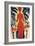 Standing Nude, 1913 (Oil on Board)-Amedeo Modigliani-Framed Giclee Print