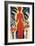 Standing Nude, 1913 (Oil on Board)-Amedeo Modigliani-Framed Giclee Print