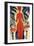 Standing Nude, 1913 (Oil on Board)-Amedeo Modigliani-Framed Giclee Print