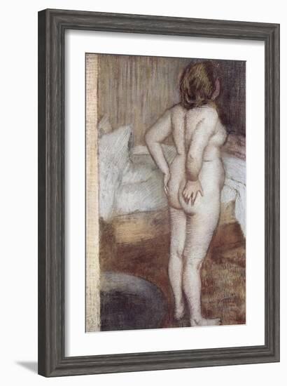 Standing Nude, circa 1886-Edgar Degas-Framed Giclee Print