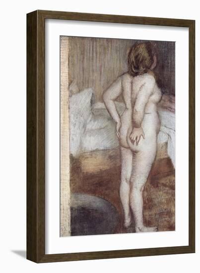 Standing Nude, circa 1886-Edgar Degas-Framed Giclee Print