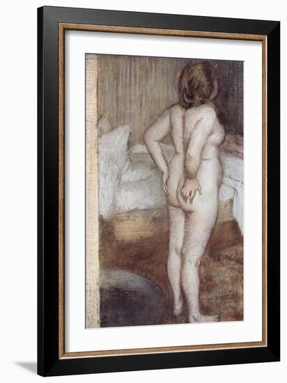 Standing Nude, circa 1886-Edgar Degas-Framed Giclee Print