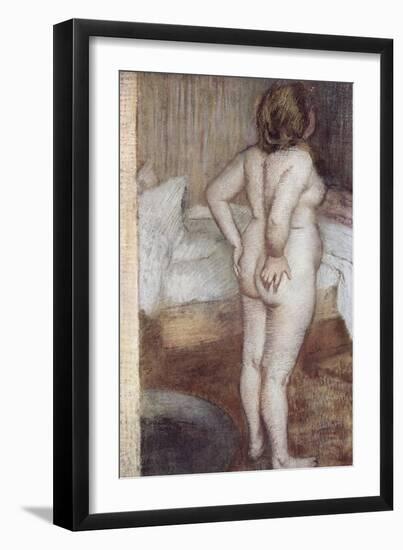 Standing Nude, circa 1886-Edgar Degas-Framed Giclee Print