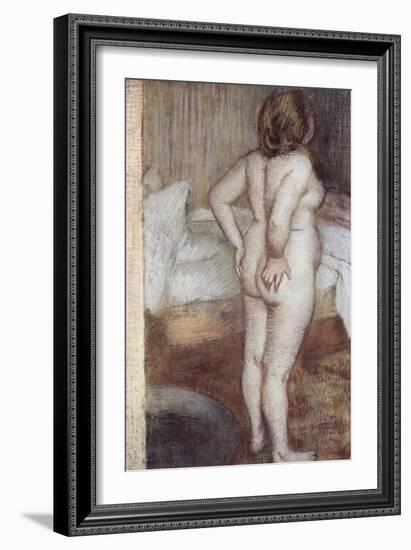 Standing Nude, circa 1886-Edgar Degas-Framed Giclee Print