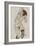 Standing Nude in Black Stockings, 1917-Egon Schiele-Framed Giclee Print