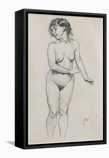 Standing Nude-Félix Vallotton-Framed Premier Image Canvas