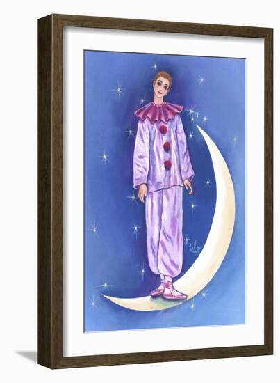 Standing on the Moon-Judy Mastrangelo-Framed Giclee Print