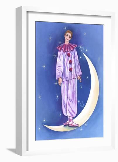 Standing on the Moon-Judy Mastrangelo-Framed Giclee Print