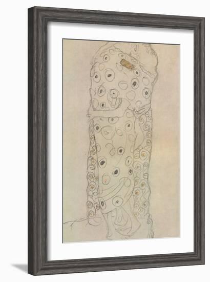 Standing Pair of Lovers 2-Gustav Klimt-Framed Giclee Print