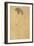 Standing Pregnant Woman in Profle-Gustav Klimt-Framed Giclee Print