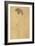 Standing Pregnant Woman in Profle-Gustav Klimt-Framed Giclee Print