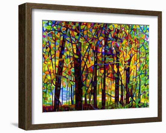 Standing Room Only-Mandy Budan-Framed Giclee Print