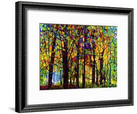 Standing Room Only-Mandy Budan-Framed Giclee Print