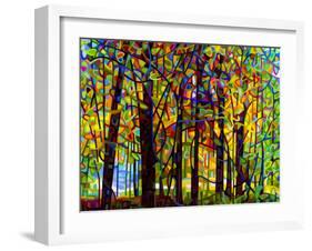 Standing Room Only-Mandy Budan-Framed Giclee Print