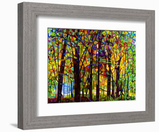 Standing Room Only-Mandy Budan-Framed Giclee Print