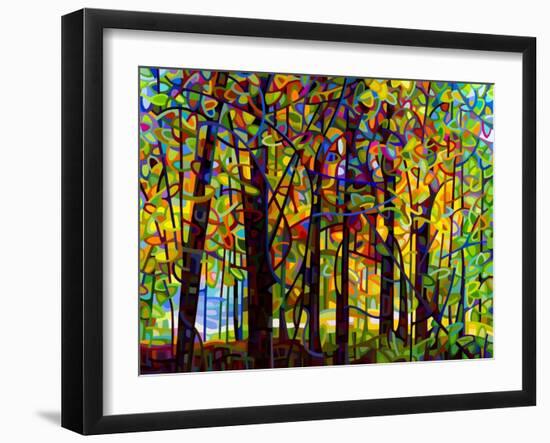 Standing Room Only-Mandy Budan-Framed Giclee Print