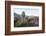 Standing Stone and Heather, Creggenan Lake, North Wales, Wales, United Kingdom, Europe-Janette Hill-Framed Photographic Print