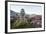 Standing Stone and Heather, Creggenan Lake, North Wales, Wales, United Kingdom, Europe-Janette Hill-Framed Photographic Print