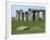 Standing Stone Circle of Stonehenge, 3000-2000BC, UNESCO World Heritage Site, Wiltshire, England-Ethel Davies-Framed Photographic Print