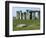 Standing Stone Circle of Stonehenge, 3000-2000BC, UNESCO World Heritage Site, Wiltshire, England-Ethel Davies-Framed Photographic Print