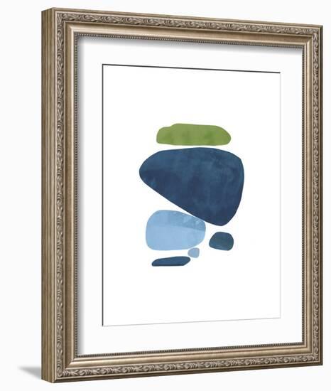 Standing Stone III-Rob Delamater-Framed Art Print