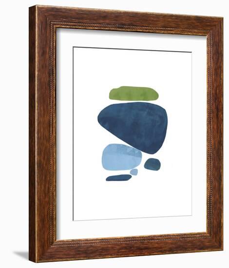 Standing Stone III-Rob Delamater-Framed Art Print