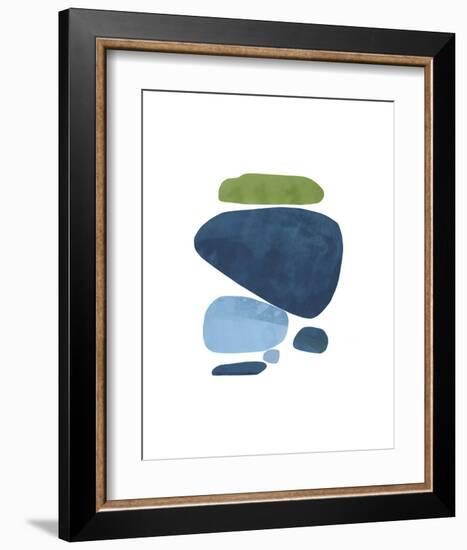 Standing Stone III-Rob Delamater-Framed Art Print