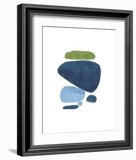 Standing Stone III-Rob Delamater-Framed Art Print