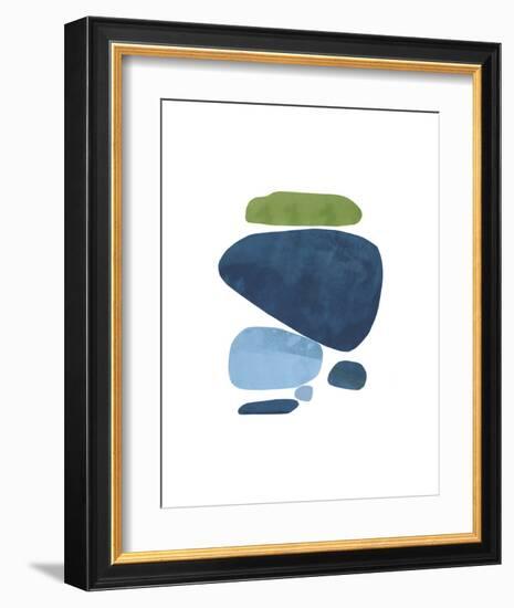 Standing Stone III-Rob Delamater-Framed Art Print