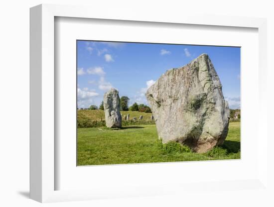 Standing stones at Avebury stone circle, Neolithic stone circle, Avebury, Wiltshire, England-Neale Clark-Framed Photographic Print