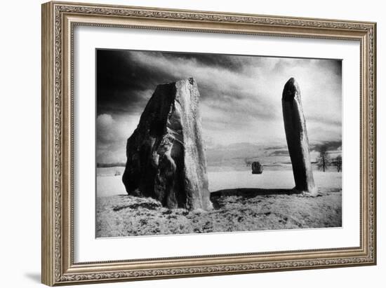 Standing Stones, Avebury, Wiltshire, England-Simon Marsden-Framed Giclee Print