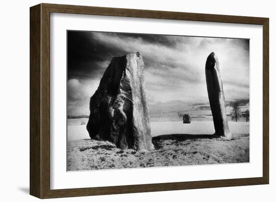 Standing Stones, Avebury, Wiltshire, England-Simon Marsden-Framed Giclee Print