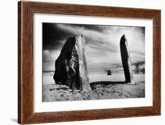 Standing Stones, Avebury, Wiltshire, England-Simon Marsden-Framed Giclee Print