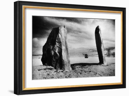 Standing Stones, Avebury, Wiltshire, England-Simon Marsden-Framed Giclee Print