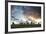 Standing Stones of Callanish at Sunset with Dramatic Sky in the Background-Lee Frost-Framed Photographic Print