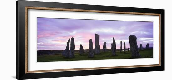 Standing Stones of Callanish, Isle of Lewis, Outer Hebrides, Scotland, United Kingdom, Europe-Lee Frost-Framed Photographic Print