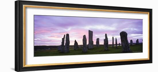 Standing Stones of Callanish, Isle of Lewis, Outer Hebrides, Scotland, United Kingdom, Europe-Lee Frost-Framed Photographic Print